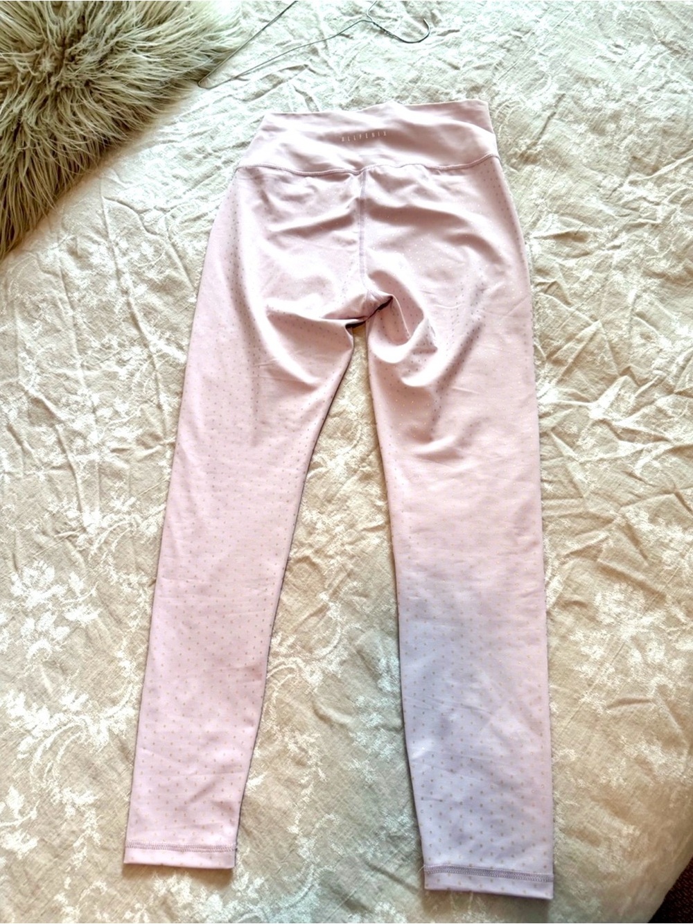 ALLFENIX Pink High-Waist Athletic Leggings, Large - Picture 3 of 11